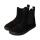 CHELSEA-CITY Winterstiefel black velours leather fleece zipper Weite/W 41