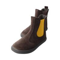 CHELSEA-CITY Winterstiefel graphit velours leather fleece zipper Weite/W 29