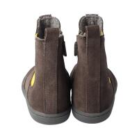 CHELSEA-CITY Winterstiefel graphit velours leather fleece zipper Weite/W 29