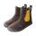 CHELSEA-CITY Winterstiefel graphit velours leather fleece zipper Weite/W 29