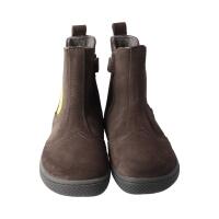 CHELSEA-CITY Winterstiefel graphit velours leather fleece zipper Weite/W 30