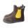 CHELSEA-CITY Winterstiefel graphit velours leather fleece zipper Weite/W 30