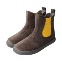 CHELSEA-CITY Winterstiefel graphit velours leather fleece zipper Weite/W 39