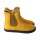 CHELSEA-CITY Winterstiefel mustard velours leather fleece zipper Weite/W 33