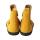 CHELSEA-CITY Winterstiefel mustard velours leather fleece zipper Weite/W 35