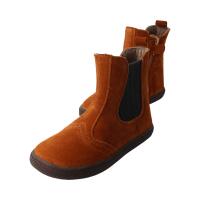 CHELSEA-CITY Winterstiefel chestnut velours leather fleece zipper Weite/W 35