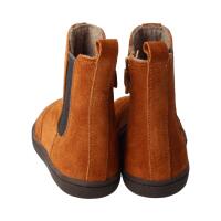 CHELSEA-CITY Winterstiefel chestnut velours leather fleece zipper Weite/W 35