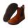 CHELSEA-CITY Winterstiefel chestnut velours leather fleece zipper Weite/W 35