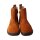 CHELSEA-CITY Winterstiefel chestnut velours leather fleece zipper Weite/W 36