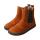 CHELSEA-CITY Winterstiefel chestnut velours leather fleece zipper Weite/W 40