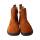 CHELSEA-CITY Winterstiefel chestnut velours leather fleece zipper Weite/W 40