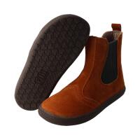 CHELSEA-CITY Winterstiefel chestnut velours leather...