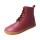 LET`S ROCK Stiefel wine red nappa leather laces Weite/W 28