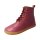 LET`S ROCK Stiefel wine red nappa leather laces Weite/W 32