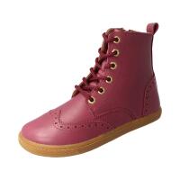 LET`S ROCK Stiefel wine red nappa leather laces Weite/W 40