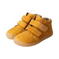 FOXY Halbschuh mult.mustard velours leather wool Klettverschluss Weite/W