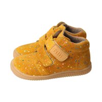 FOXY Halbschuh mult.mustard velours leather wool Klettverschluss Weite/W