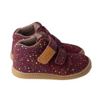 FOXY Halbschuh mult.berry velours leather fleece Klettverschluss Weite/W