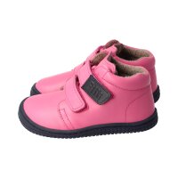 CHAMELIION Halbschuh pink nappa leather fleece Klettverschluss Weite/W