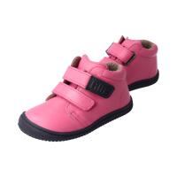 CHAMELIION Halbschuh pink nappa leather fleece Klettverschluss Weite/W