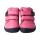 CHAMELIION Halbschuh pink nappa leather fleece Klettverschluss Weite/W
