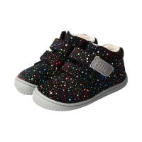 WOLFY Halbschuh mult.black velours leather wool...
