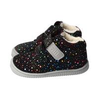 WOLFY Halbschuh mult.black velours leather wool Klettverschluss Weite/W