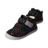 WOLFY Halbschuh mult.black velours leather wool velcro Weite/W
