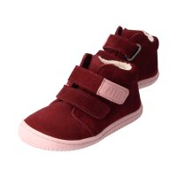 WOLFY Halbschuh berry velours leather wool velcro Weite/W