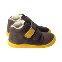WOLFY Halbschuh graphit velours leather wool Klettverschluss Weite/W