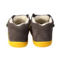 WOLFY Halbschuh graphit velours leather wool velcro Weite/W