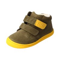 WOLFY Halbschuh khaki velours leather wool...