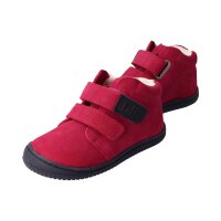 WOLFY Halbschuh pink velours leather wool Klettverschluss Weite/W