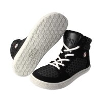 CHAMPI Sneaker/ Turnschuh black/white 12.0 textil zipper...