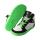 CHAMPI Sneaker/ Turnschuh black/green 12.0 textil zipper laces Weite/W 32