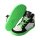CHAMPI Sneaker/ Turnschuh black/green 12.0 textil zipper laces Weite/W 35