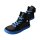 CHAMPI Sneaker/ Turnschuh black/blue 12.0 textil zipper laces Weite/W 31