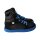 CHAMPI Sneaker/ Turnschuh black/blue 12.0 textil zipper laces Weite/W 31
