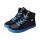 CHAMPI Sneaker/ Turnschuh black/blue 12.0 textil zipper laces Weite/W 35
