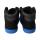 CHAMPI Sneaker/ Turnschuh black/blue 12.0 textil zipper laces Weite/W 40