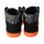 CHAMPI Sneaker/ Turnschuh black/orange 12.0 textil zipper laces Weite/W 28