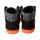 CHAMPI Sneaker/ Turnschuh black/orange 12.0 textil zipper laces Weite/W 36