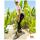 SPORTY-DETOX Sneaker/ Turnschuh gold textil zipper laces Weite/W