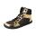 SPORTY-DETOX Sneaker/ Turnschuh gold textil zipper laces Weite/W 39