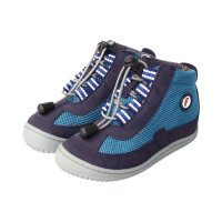 FLYING-FOX Halbschuh royal blue vegan textil Weite/W