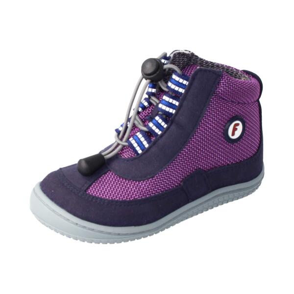 FLYING-FOX Halbschuh lilac vegan textil Weite/W