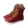 LET`S ROCK Stiefel wine red vegan textil laces Weite/W