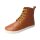 LET`S ROCK Stiefel chestnut vegan textil laces Weite/W