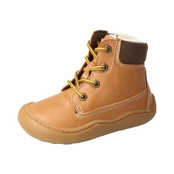 TIMBII Winterstiefel TEX-Membrane desert glatt leather wool zipper Weite/W 26
