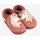 ORANGENKINDER Hausschuhe, Einhorn Motiv rose, Bio-Nappaleder Krabbel/Lauflernschuh Weite: W